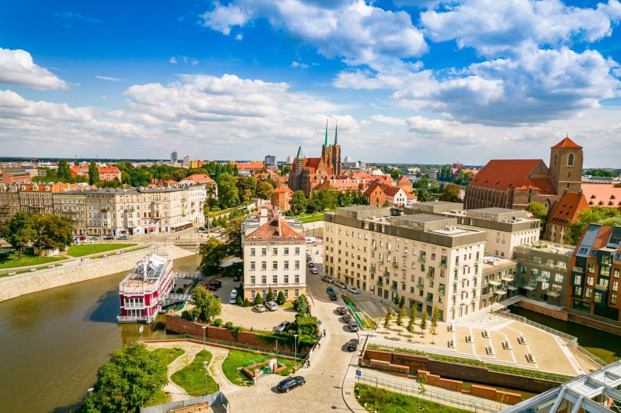 Great Polonia River Boat Apartments Wroclaw Exterior photo